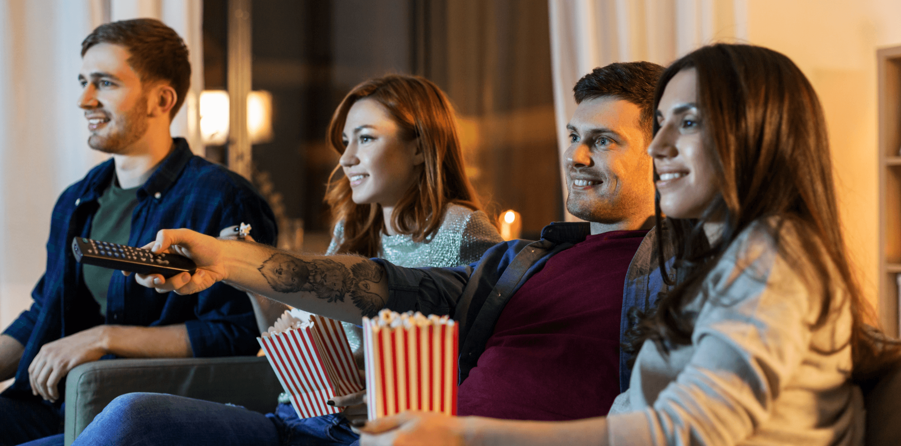 Family sitting together